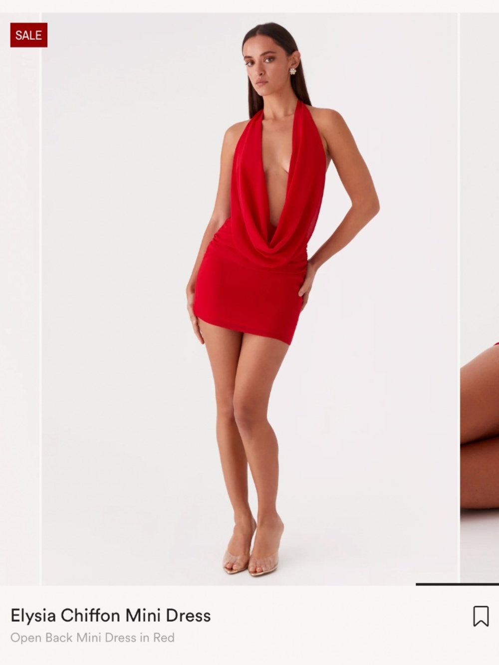 Peppermayo Elysia Chiffon Dress